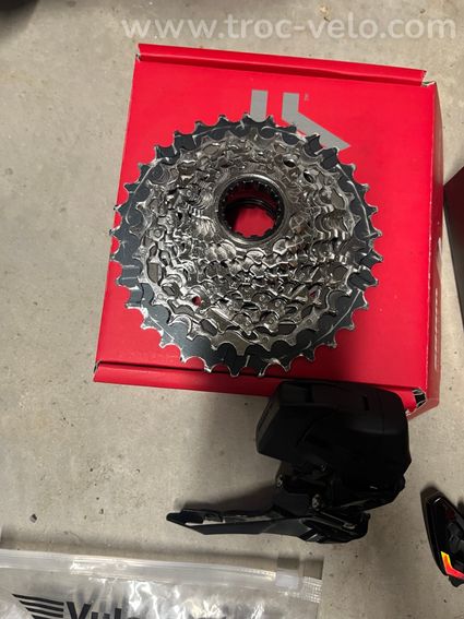 SRAM Force AXS 12V – Dérailleurs, cassettes et capteur de puissance Quarq - 4