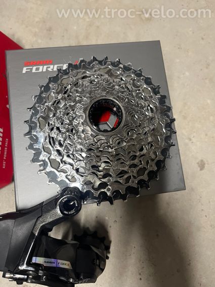 SRAM Force AXS 12V – Dérailleurs, cassettes et capteur de puissance Quarq - 5