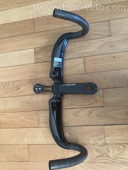 Cintre Look carbone + potence + porte compteur  - 2