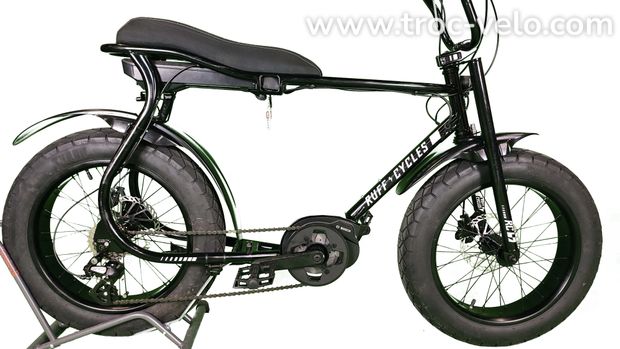 Ruff Cycles Lil' Buddy Noir - Beach Cruiser électrique reconditionné - 2