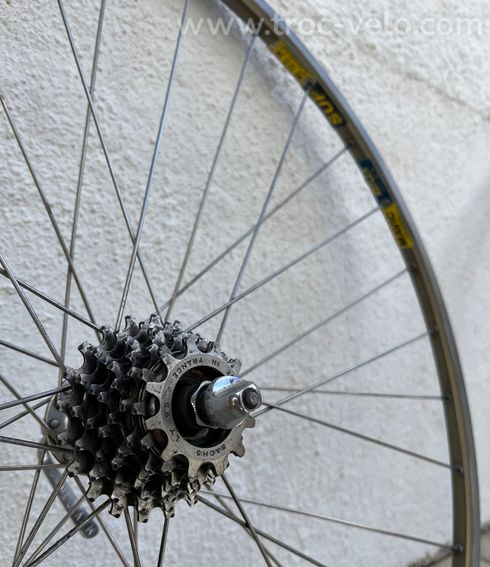 Roues Mavic Reflex SUP UB Control (622x13 / 700c) version pneus. Profil SSC (Spécial Service Course) - 2