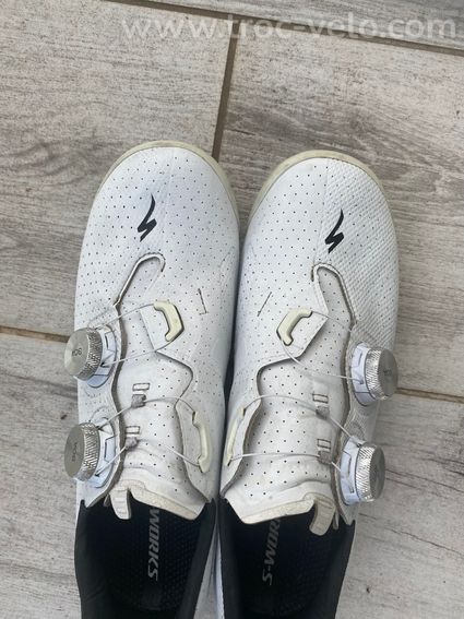 Chaussures de vélo s-works torch blanc taille 42,5 - 5