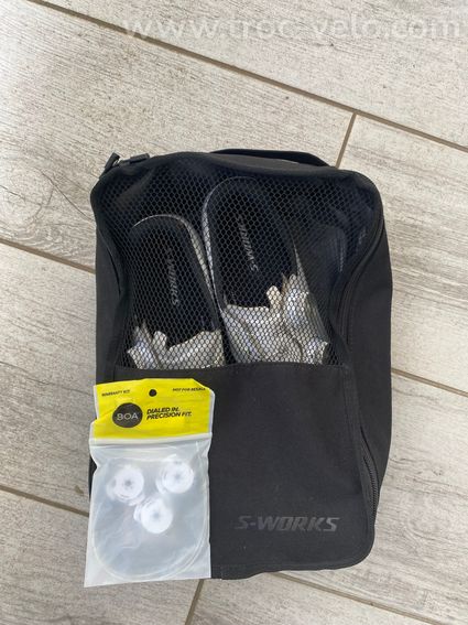 Chaussures de vélo s-works torch blanc taille 42,5 - 7