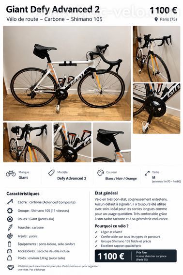 Vélo de route  - 2