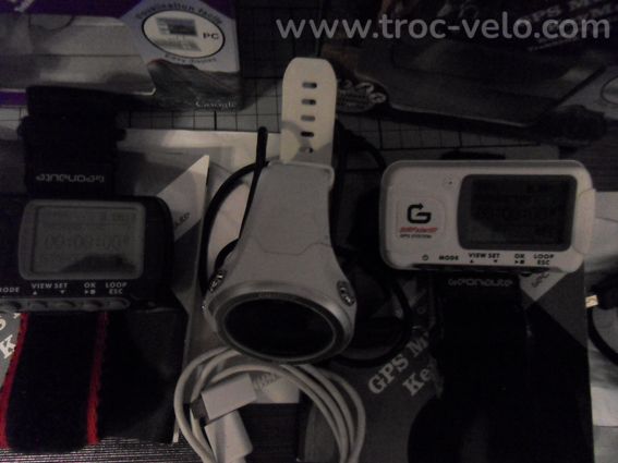 GPS MULTISPORTS  KEYMAZE 300 GEONAUTE  + 1 doublon et UNE MONTRE GPS GEONAUTE - 2