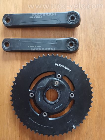 Pedalier rotor inspider 175mm