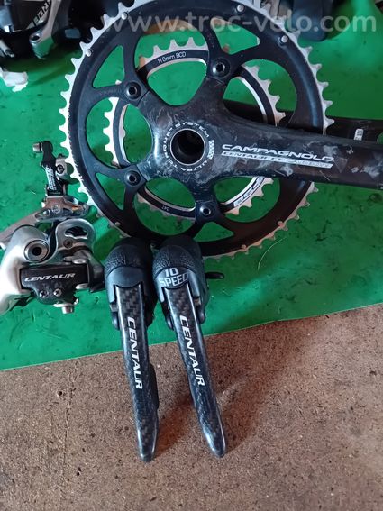 Groupe campagnolo centaur carbone compact 10 v. - 4