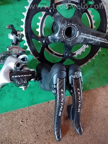 Groupe campagnolo centaur carbone compact 10 v. - 6