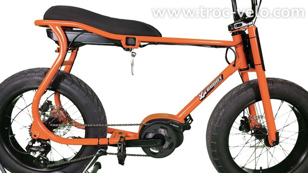 Ruff Cycles Lil' Buddy Orange - Beach Cruiser électrique reconditionné - 2