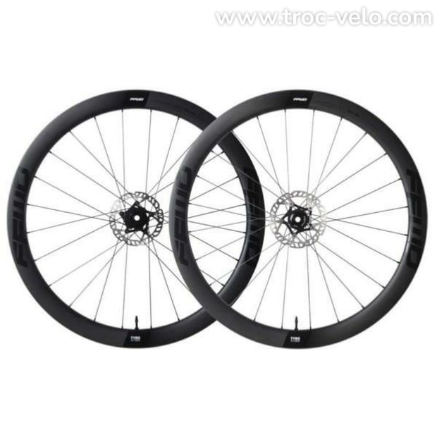 PAIRE DE ROUES FAST FORWARD TYRO II DISQUE - 1