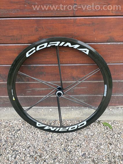 Roue avant corima mcc 47 disc comme neuve  - 2