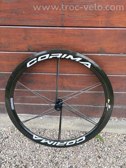 Roue avant corima mcc 47 disc comme neuve  - 4