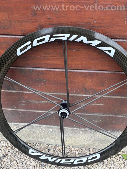 Roue avant corima mcc 47 disc comme neuve  - 6