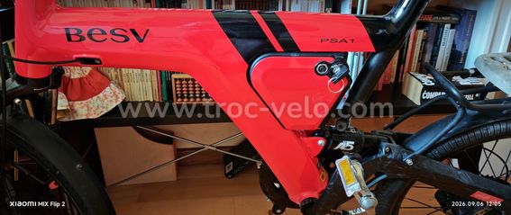 Vélo BESV PSA1 – VAE tout suspendu – 4 800 km – Très bien équipé - 3