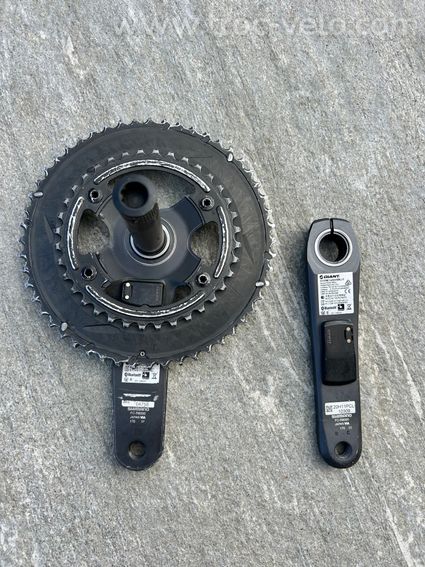 pédalier ultegra 170 mm capteur puissance double