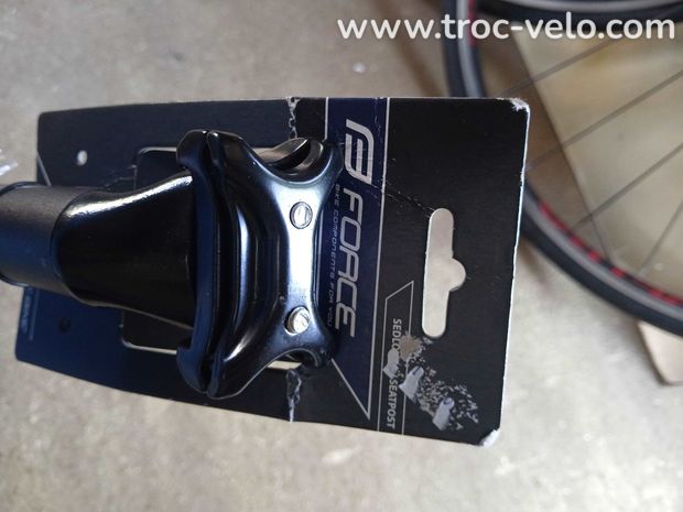 Tube de selle aluminium Force Bike 400 mm - 1