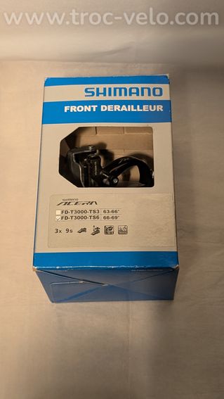 Dérailleur avant triple - SHIMANO Acera – FD/T3000/TS6 -Top Swing - 4