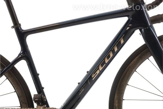 Produit Reconditionne    Scott Addict 20 Di2 12v    Bleu   Velo De Route   Tres Bon Etat - 2