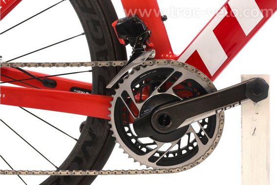 Produit Reconditionne Trek Madone Slr 9 Disc Axs 12v Rouge Velo De Route Tres Bon Etat - 4