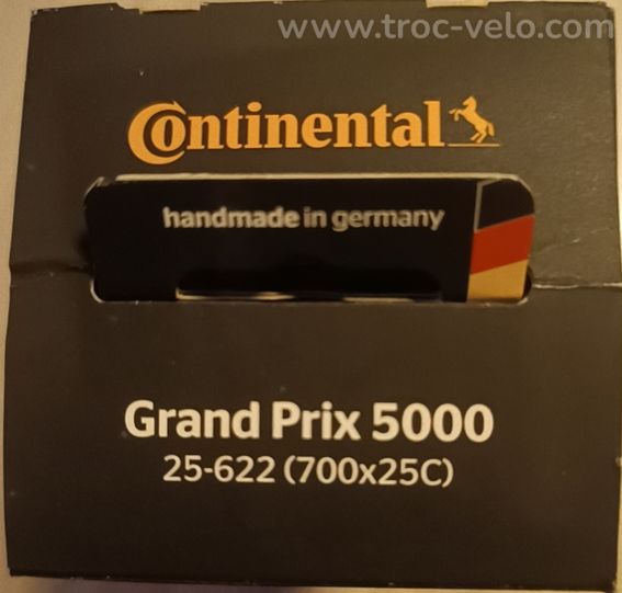 2 pneus neufs continental GP 5000 700x25 - 3