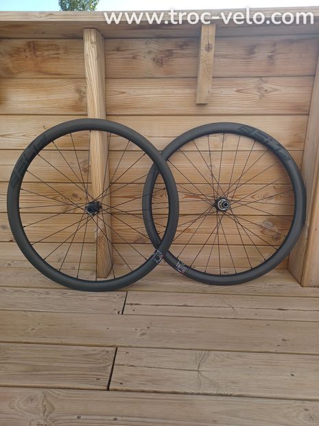 Paire de roues carbone Basaltwheels c38 - 2