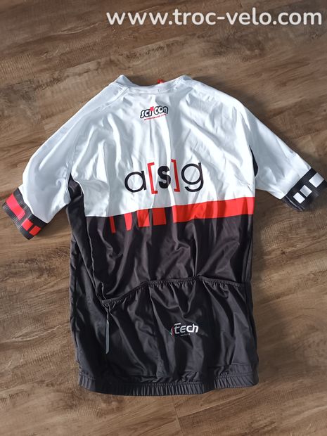 Maillot été Ftech asg Scicon T. M neuf - 4