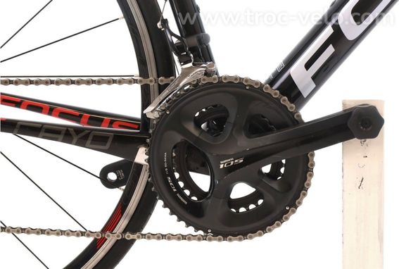 Produit Reconditionne    Focus Cayo    Noir   Velo De Route   Tres Bon Etat - 4