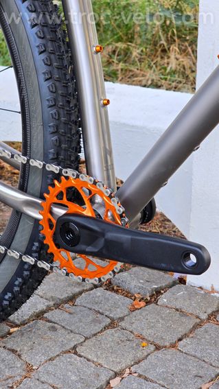 VTT Titane ALPHA Raptor SL 29" (Neuf) – SRAM GX Eagle – Freins Cura X – 8,80 kg - 6