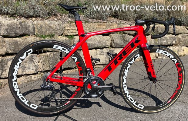 Velo route carbone Trek Madone serie 9 + avec 2 paires de roue carbone comprises - 1