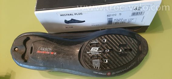 Chaussures velo route Northwave mistral plus 42 - 2