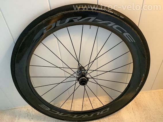 Roues dura ace C60 boyaux 9170 disc  - 3