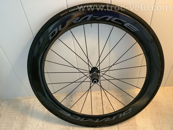 Roues dura ace C60 boyaux 9170 disc  - 6