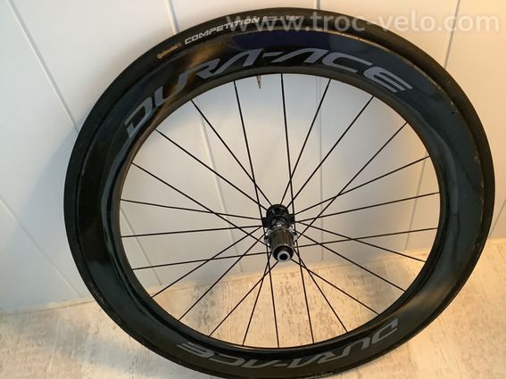 Roues dura ace C60 boyaux 9170 disc  - 7