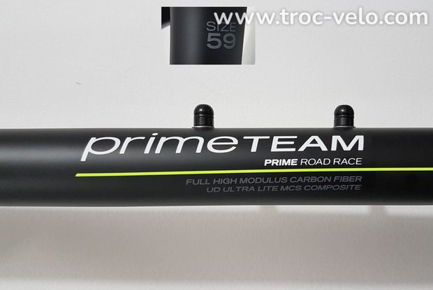 Neuf Kit Cadre BERGAMONT PRIME TEAM Carbone 59 cm XL - 6