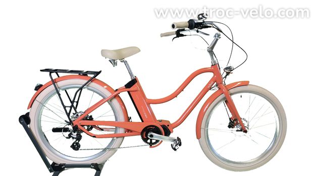 O2feel iPop Coral - Beach cruiser électrique reconditionné - 1