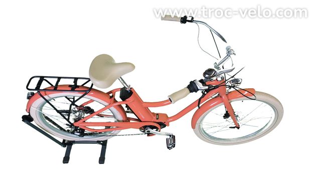 O2feel iPop Coral - Beach cruiser électrique reconditionné - 7