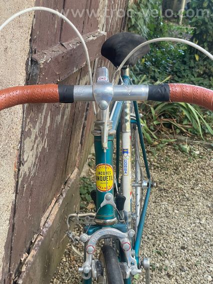 Vélo course vintage Jacques Anquetil - Cadre Reynolds 531 - Simplex / Mafac - 2