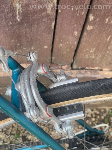 Vélo course vintage Jacques Anquetil - Cadre Reynolds 531 - Simplex / Mafac - 4