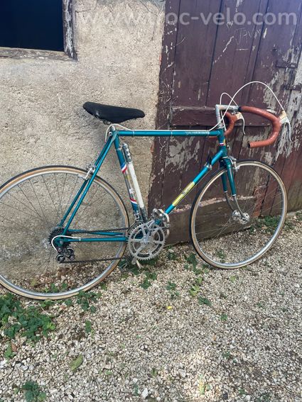 Vélo course vintage Jacques Anquetil - Cadre Reynolds 531 - Simplex / Mafac - 6