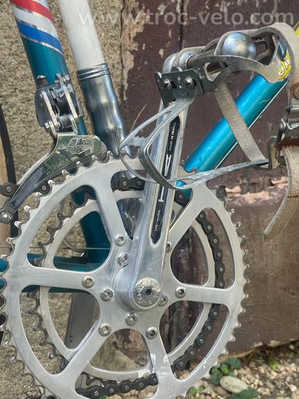 Vélo course vintage Jacques Anquetil - Cadre Reynolds 531 - Simplex / Mafac - 9