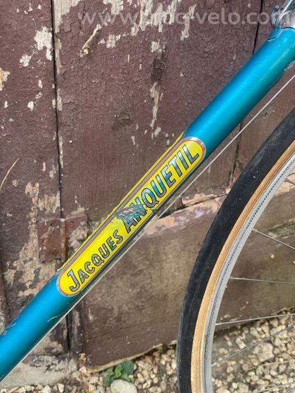 Vélo course vintage Jacques Anquetil - Cadre Reynolds 531 - Simplex / Mafac - 11