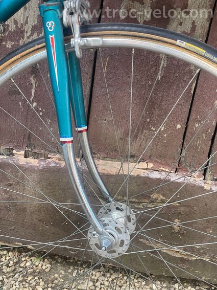 Vélo course vintage Jacques Anquetil - Cadre Reynolds 531 - Simplex / Mafac - 12