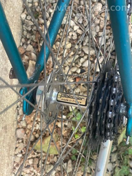 Vélo course vintage Jacques Anquetil - Cadre Reynolds 531 - Simplex / Mafac - 13