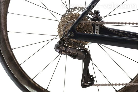 Produit Reconditionne Scott Addict 20 Di2 12v Bleu Velo De Route Tres Bon Etat - 3