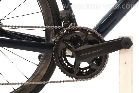 Produit Reconditionne Scott Addict 20 Di2 12v Bleu Velo De Route Tres Bon Etat - 4