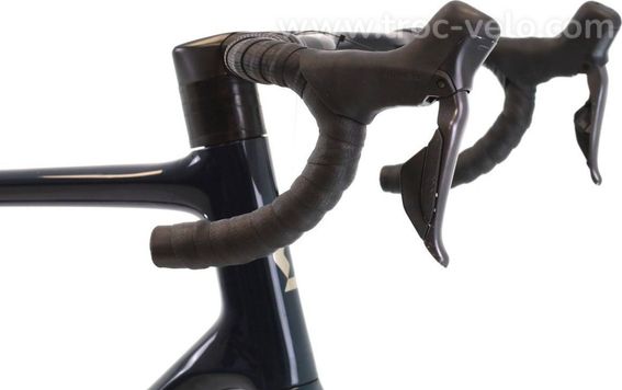 Produit Reconditionne Scott Addict 20 Di2 12v Bleu Velo De Route Tres Bon Etat - 6
