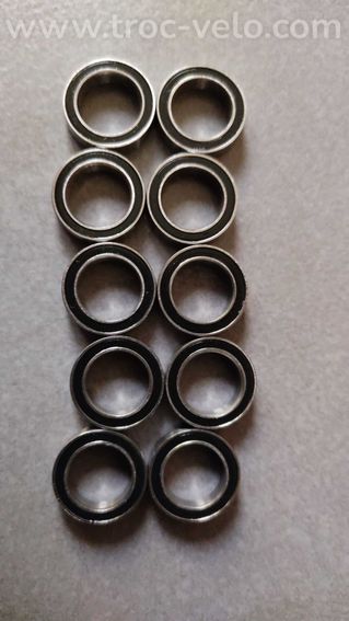 ROULEMENT 6700 2RS RS  DIMENSIONS 10x15X4mm - 2