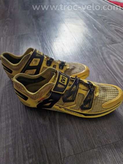 LUCK Chaussures Cyclisme MTB Carbone - Semelle Rigide Microfibre Sans Coutures