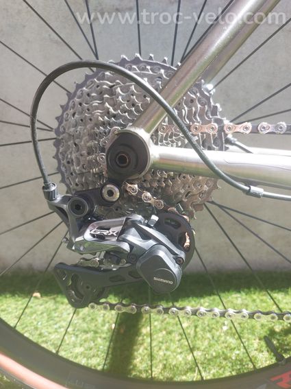 VELO GRAVEL TRIBAN GRVL 900 HOMME CADRE TITANE TAILLE L - 3