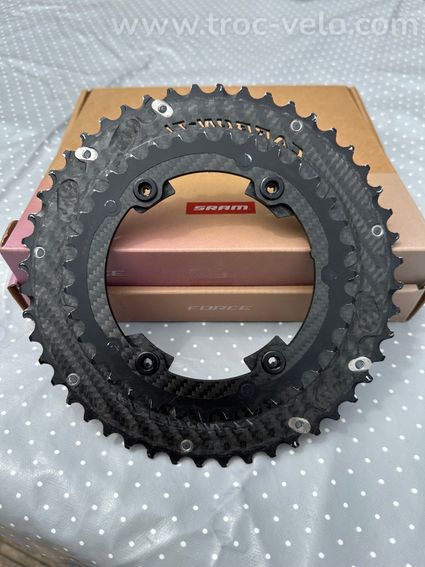 Plateau Carbonne-Ti Sram 107mm BCD 48/35 - 2